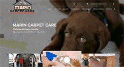 Desktop Screenshot of marincarpetcare.com